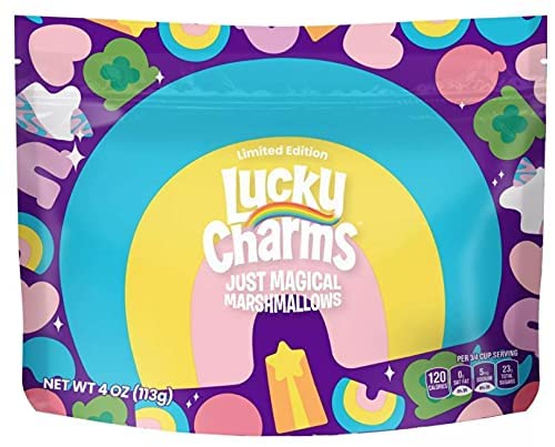 Lucky Charms, Just Magical Marshmallows, 4 oz - Super Ultra Rare Limited Edition - CHRISTMAS
