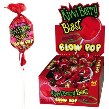 Charms Blow Pops Kiwi Berry Blast