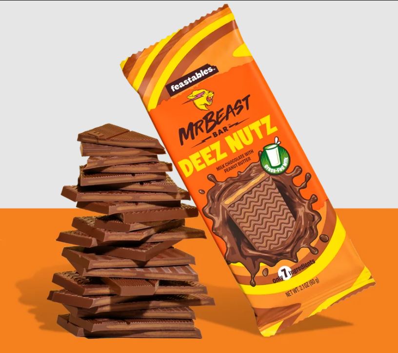 MR BEAST Feastables Chocolate Bar Canada - NEW ! EXCLUSIVE Flavours ! Christmas