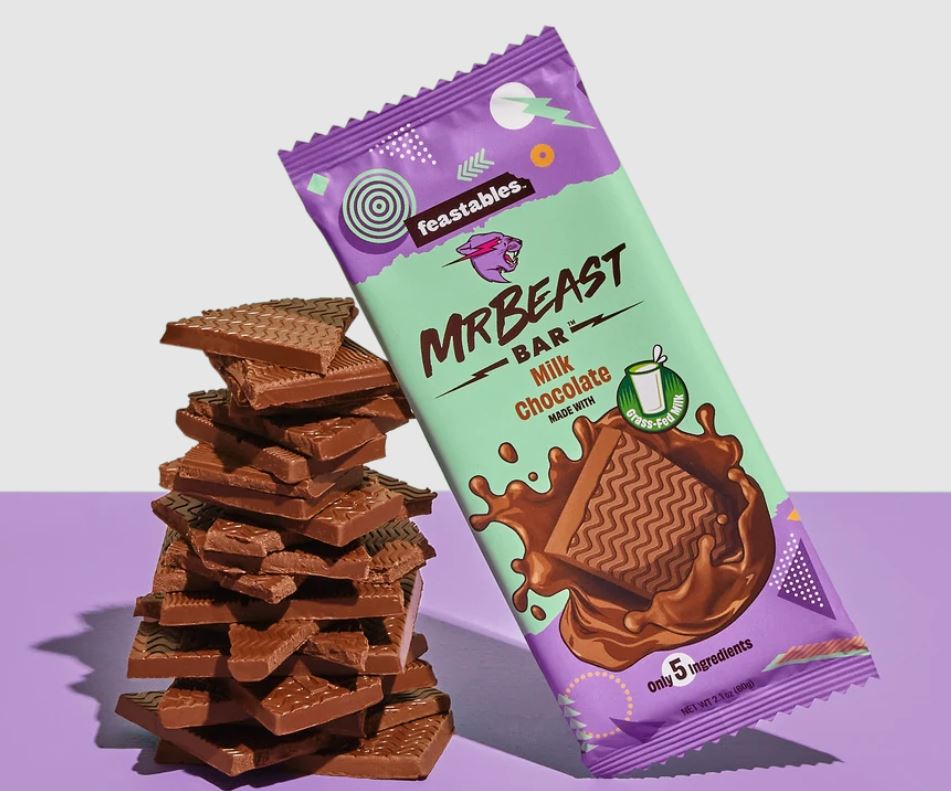 MR BEAST Feastables Chocolate Bar Canada - NEW ! EXCLUSIVE Flavours ! Christmas