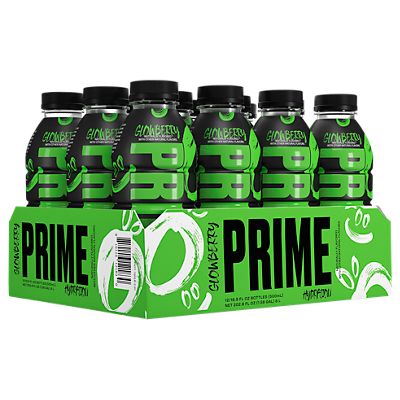 PRIME HYDRATION GLOWBERRY - A NEW MYSTERY FLAVOUR WITH GLOW IN THE DARK BOTTLE