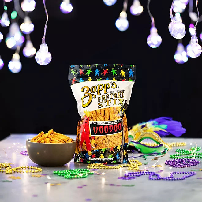 Zapp's Voodoo Pretzel Pouch 22 oz - Resealable  - Limited Edition