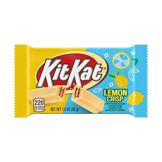 KIT KAT Lemon Flavored Creme Wafer, Easter Candy Bar, 1.5 oz