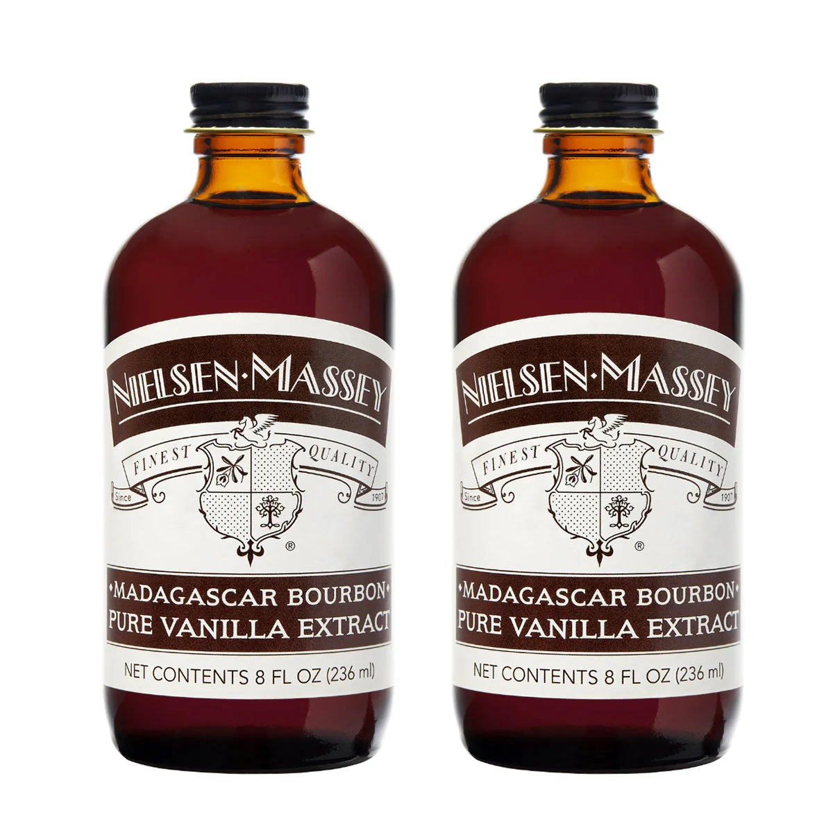 Nielsen-Massey Madagascar Bourbon Pure Vanilla Extract - 8 oz - 2-pack - ! 3 Day Deal Only!  RARE SALE