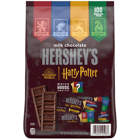 Hershey's Milk Chocolate Bar, Snack Size, 100-count - Limited Edition