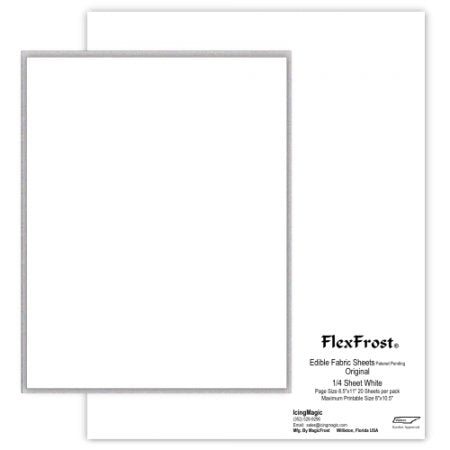 PhotoFrost® 8.5x11 Ultimate Icing Sheets 25 Sheets Per Pack x 25 - Made in USA - Wholesale Cae