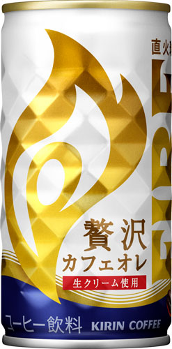 .KIRIN Fire Luxury Milk Coffee  (185g x 30ct)