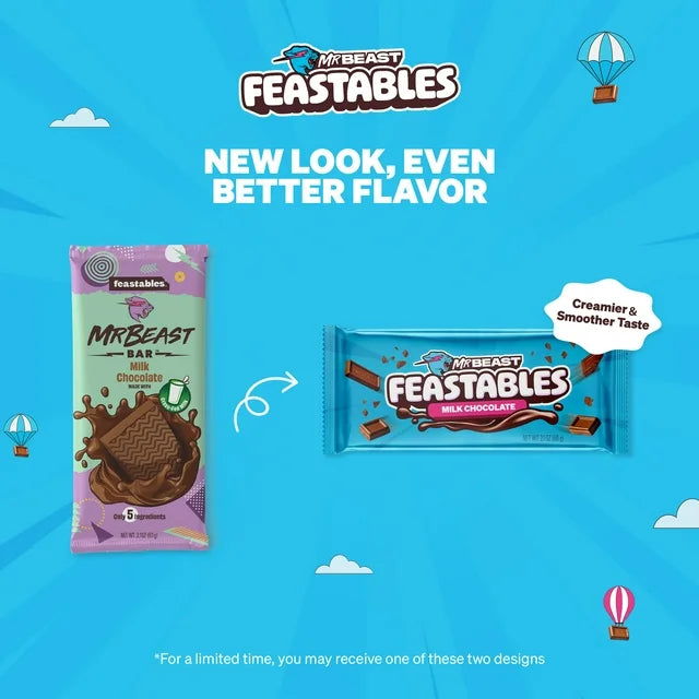 Feastables Mr Beast Milk Chocolate Bar