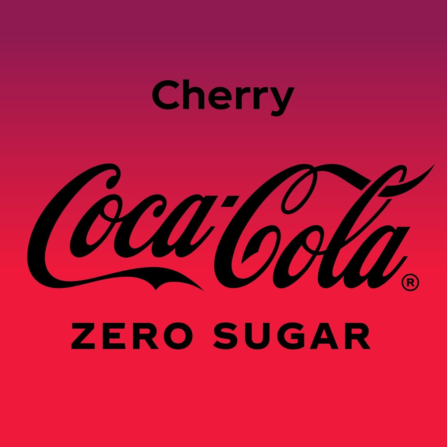 Coca-Cola Zero Sugar Cherry Diet Soda Soft Drink, 16.9 fl oz, 6 Pack