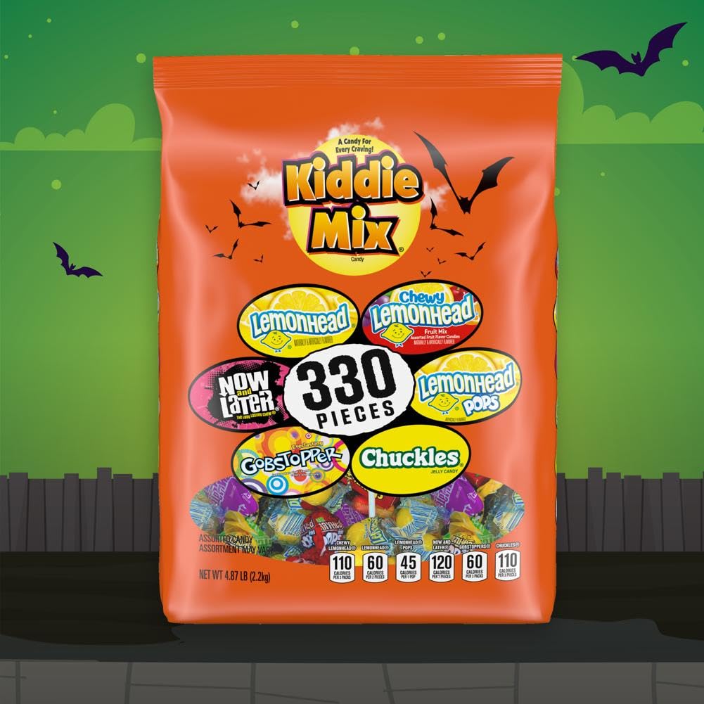 Assorted Halloween Candy, Kiddie Mix, 330ct Bag - Limited Edition