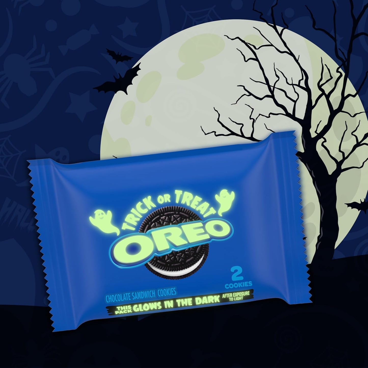 OREO GLOW Halloween Trick or Treat - 25 Snack Pack - ULTRA RARE