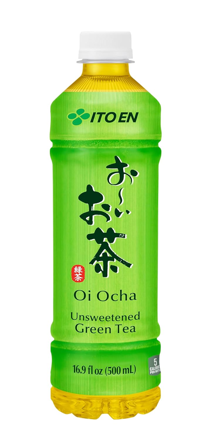 Ito En Tea Oi Ocha Green Tea, Unsweetened, 16.9 Ounce (Pack of 12) - Japan