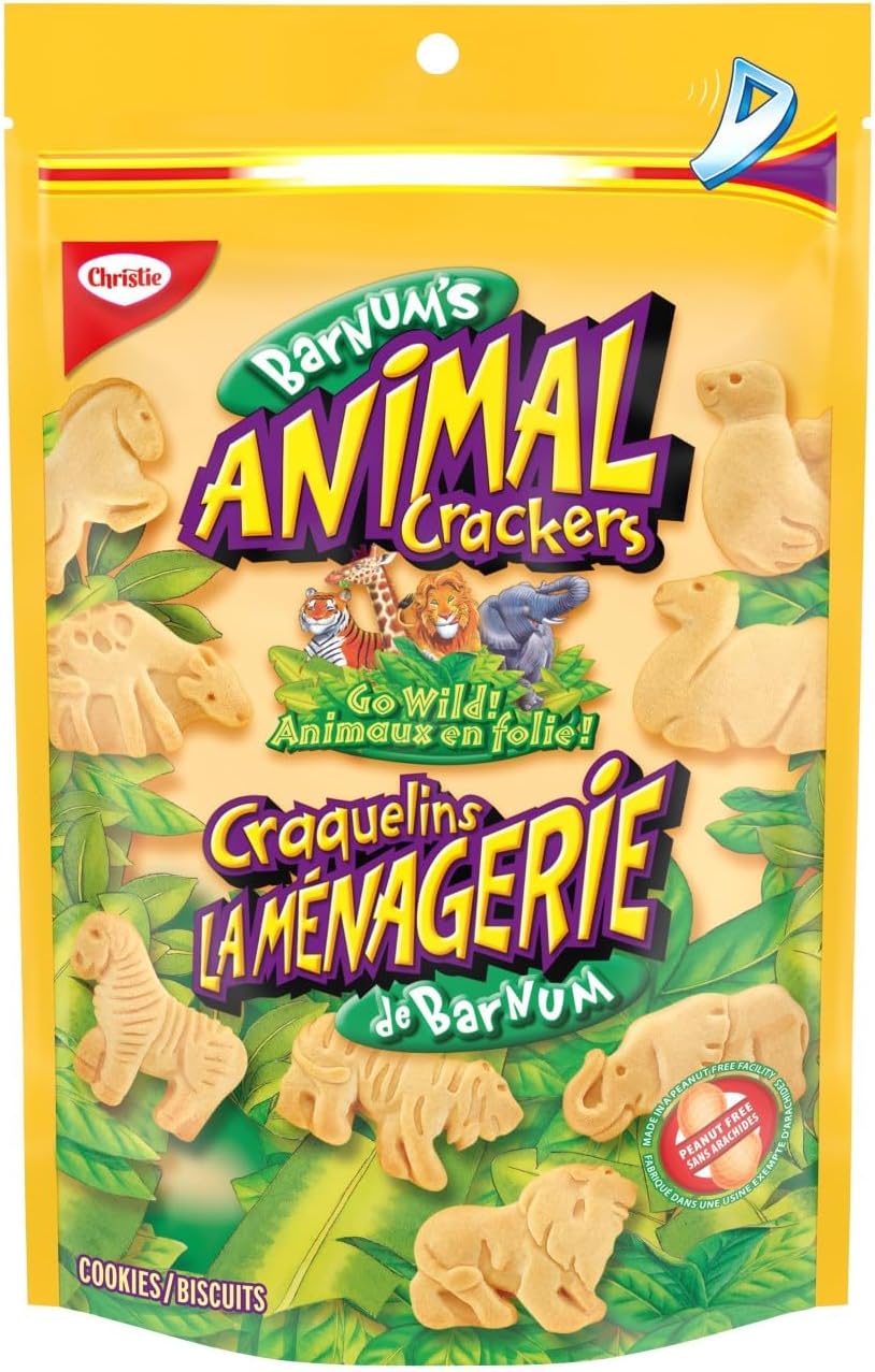 Barnums Animal Crackers - Peanut Free Facility  225 g