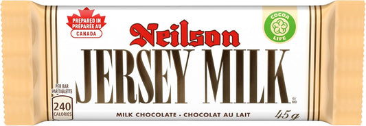 Cadbury Jersey Milk Milk Chocolate Bars - 180 grams Pack of 8 -  Neilson - 45 g