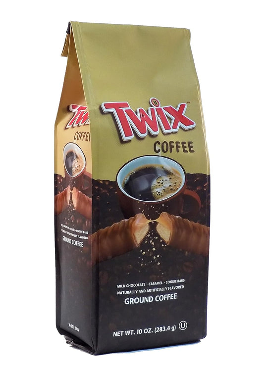 TWIX Creamy Caramel Chocolate - Ground Coffee - 10oz Bag