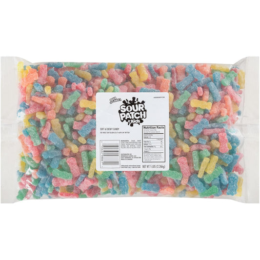 SOUR PATCH KIDS Soft & Chewy Candy, 5 lb Bag