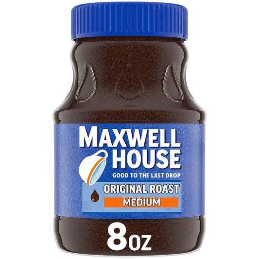 Maxwell House The Original Roast Instant Coffee (8 oz Jar)