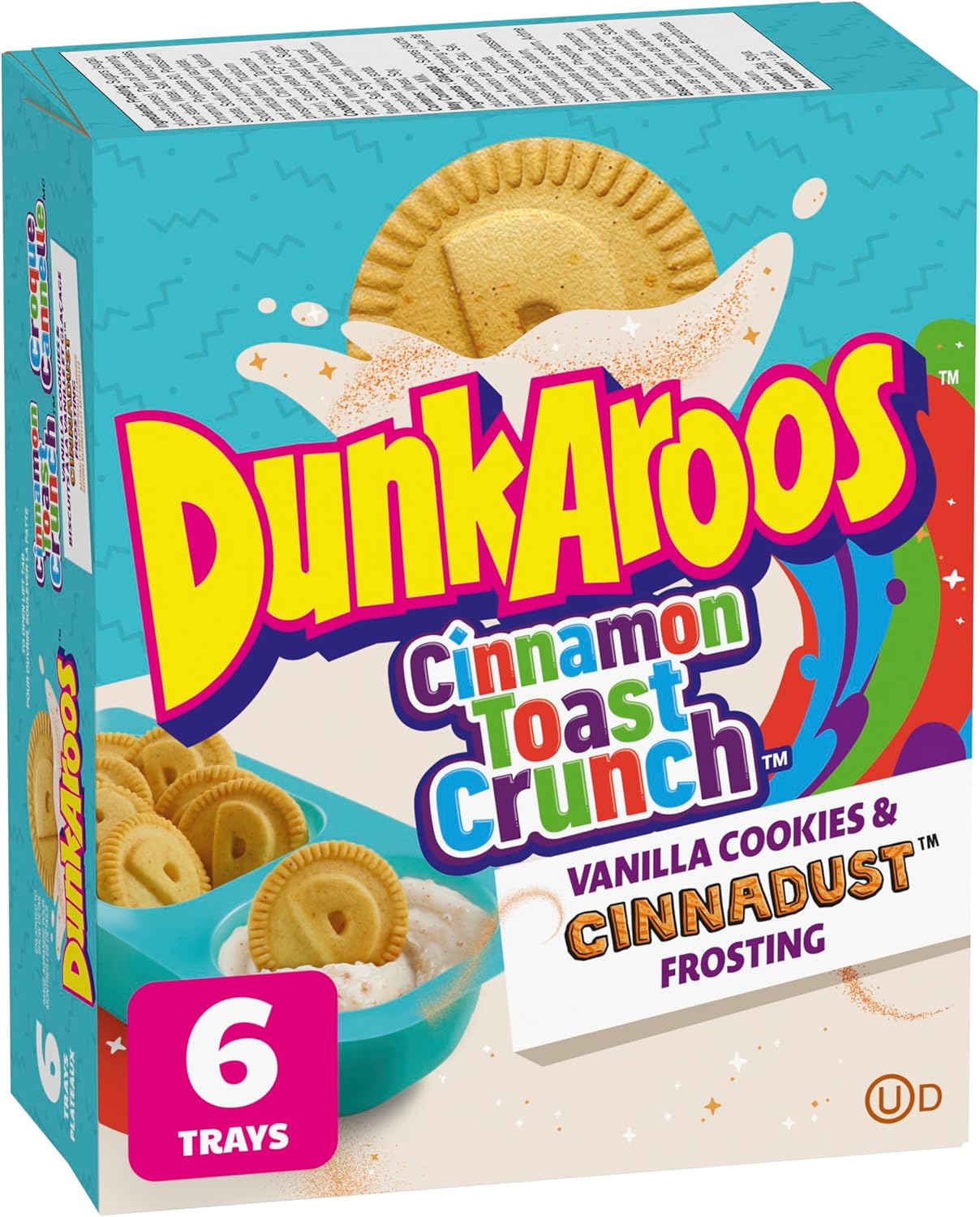 DunkAroos Cinnamon Toast Crunch - Vanilla Cookies & Cinnadust Frosting - ULTRA RARE - 6 Pack