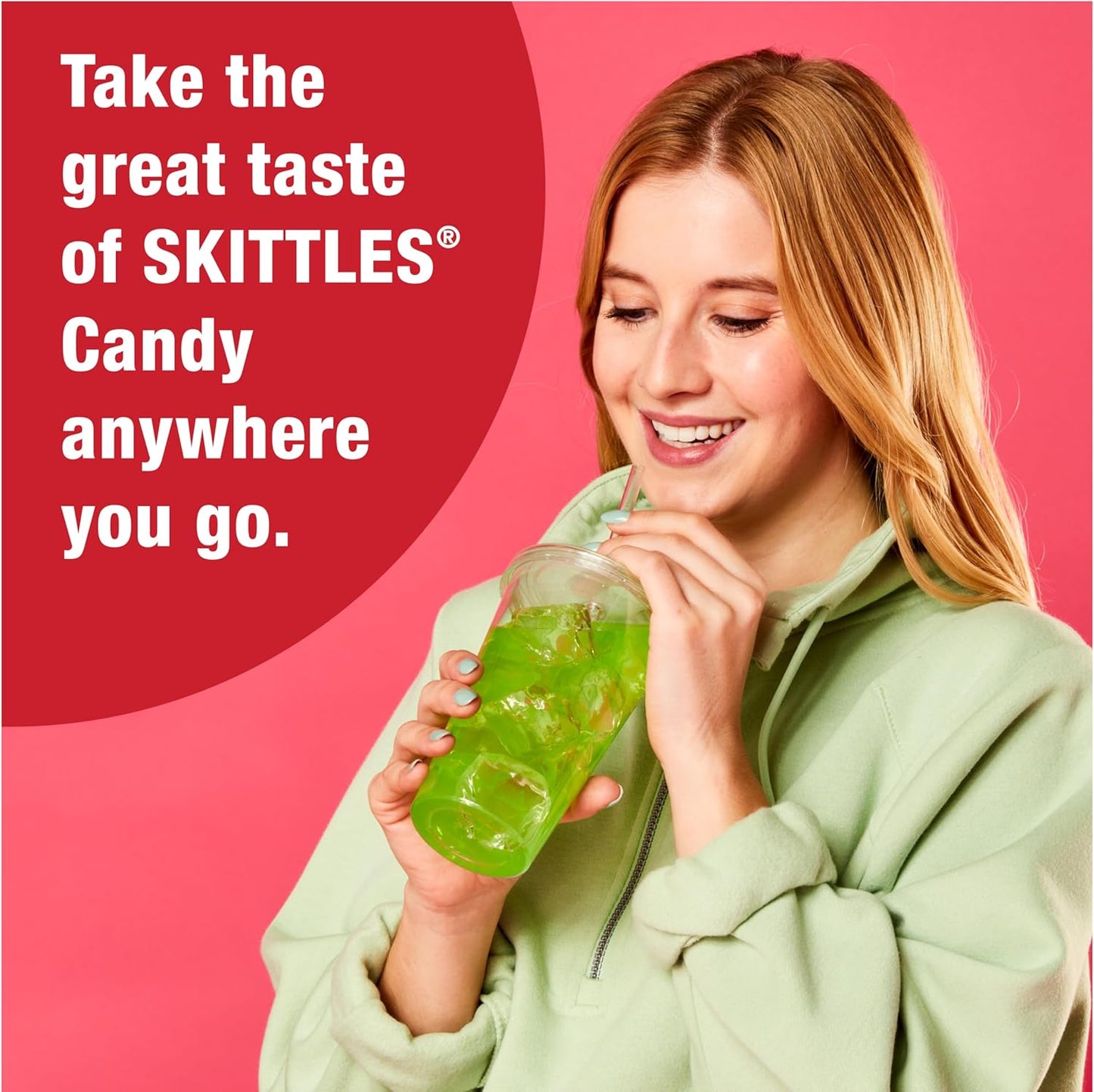 The Jel Sert Company Skittles Singles to Go Drink Mix Variety Pack, Sugar Free - 30 Sticks