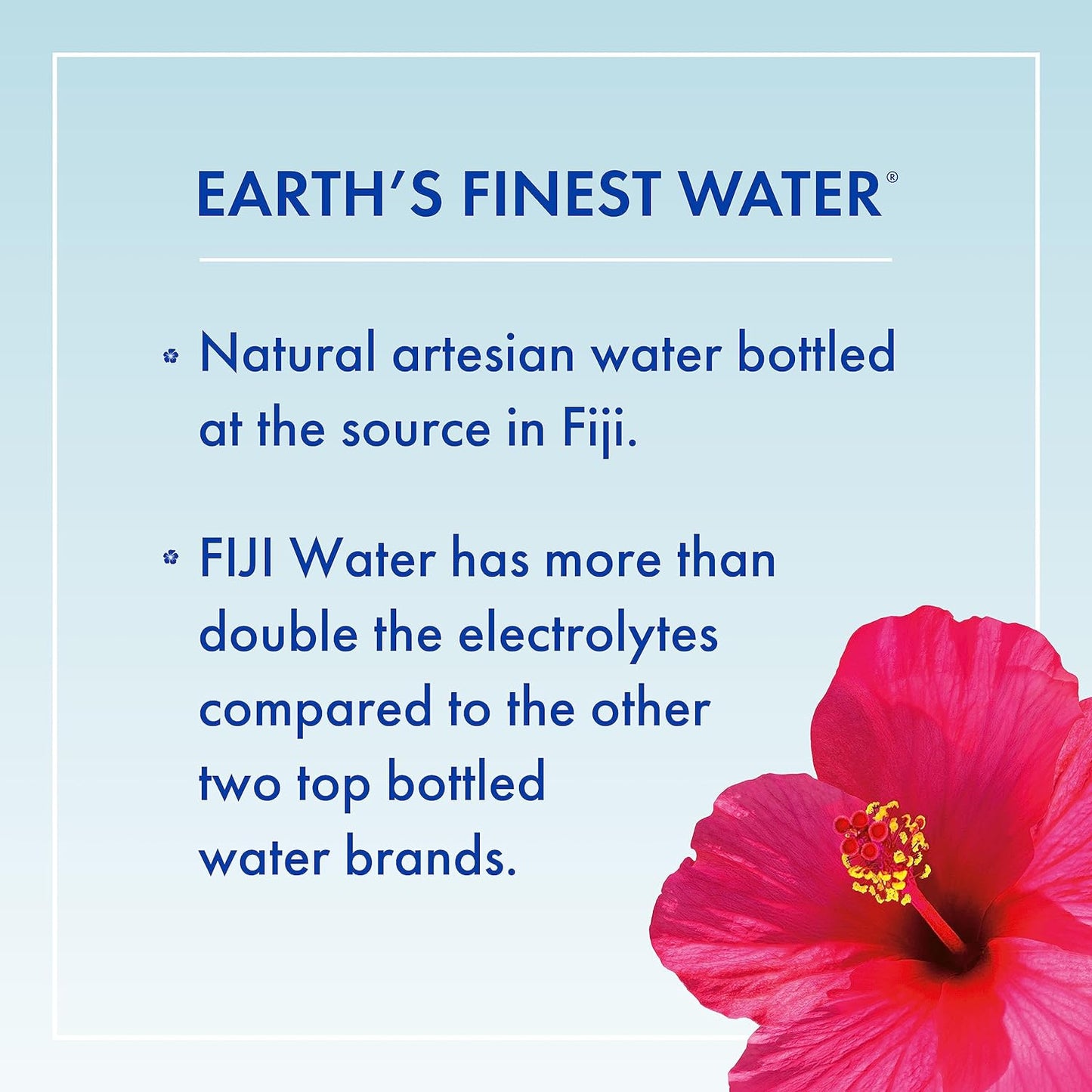 FIJI Natural Artesian Bottled Water 1 Liter / Pack of 12