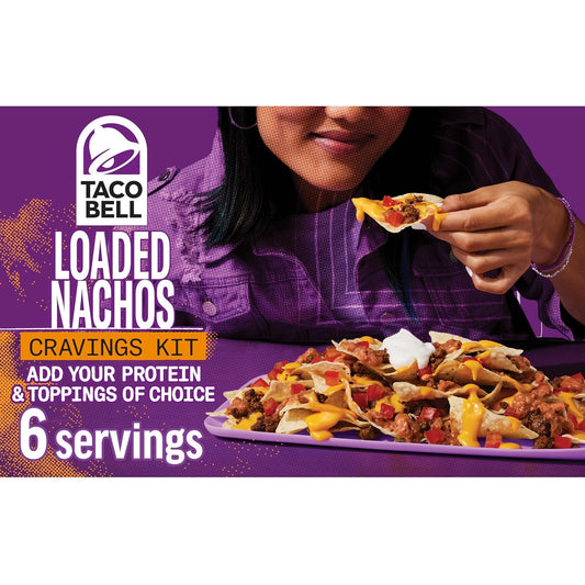 Taco Bell Nachos BellGrande Meal Kit, 12.8 oz Box