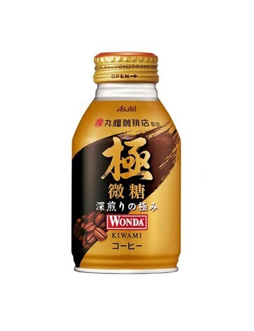 ASAHI Kiwami Wonda Coffee Less Sugar   (260g x 24ct )