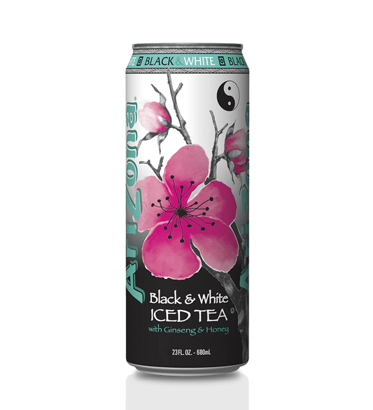 BLACK & WHITE TEA 23OZ BIG AZ CAN™ (CASE OF 12)