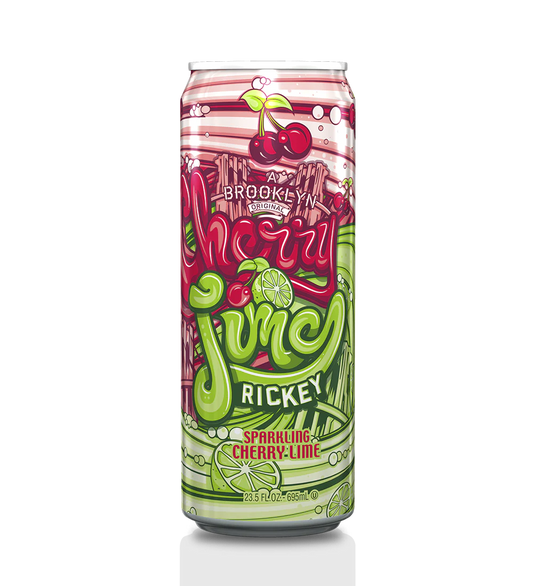 CHERRY LIME RICKEY 23OZ BIG AZ CAN™ (CASE OF 12)