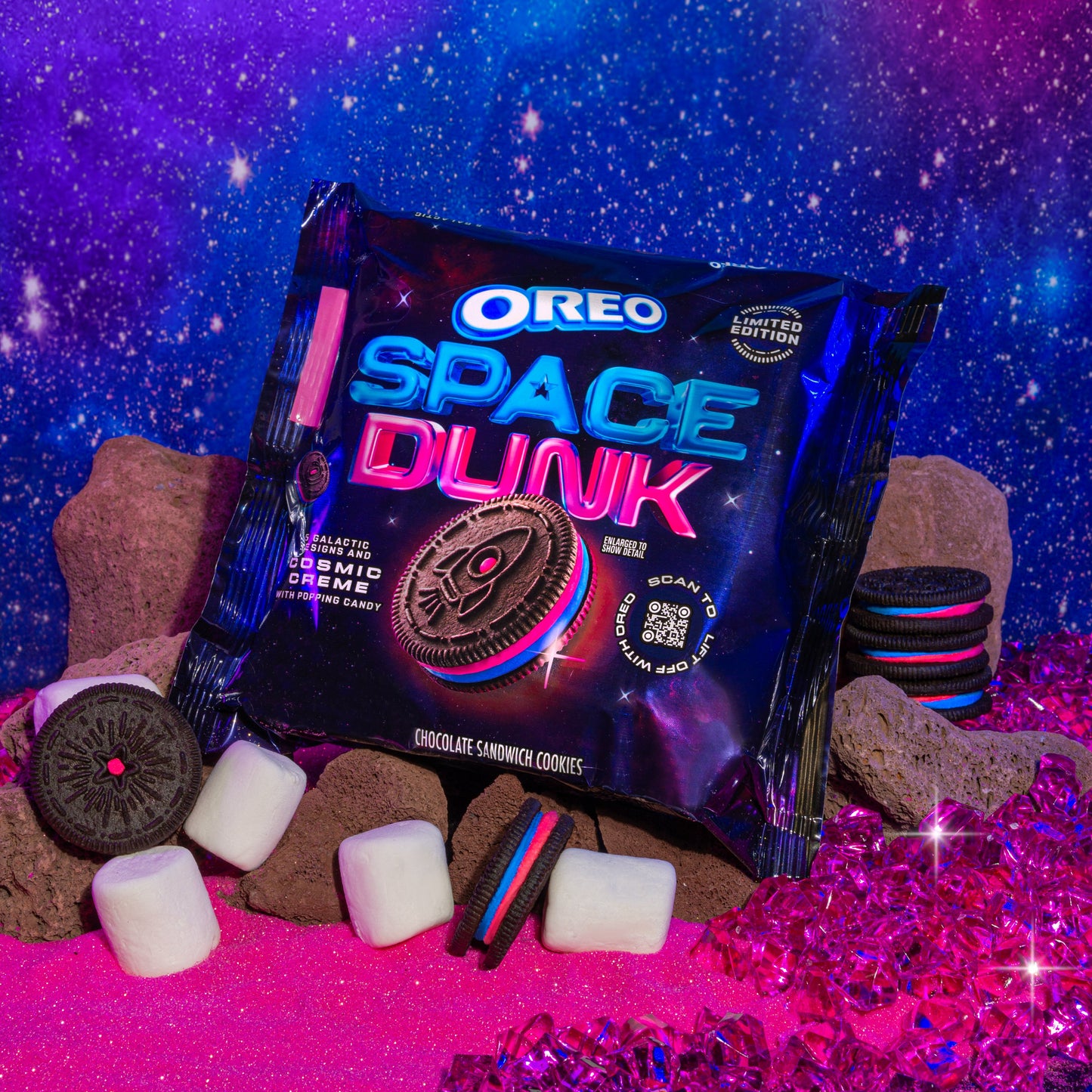 OREO Space Dunk Cookies - Limited Edition - ULTRA RARE - Expired - Collectiable