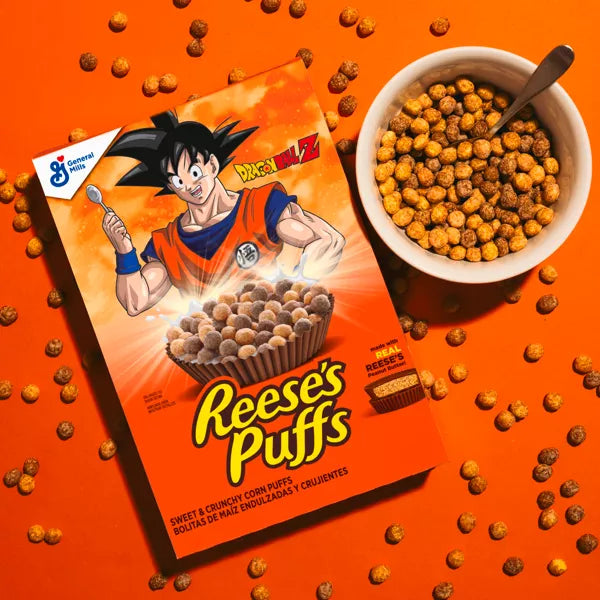 Reese's Puffs Dragon Ball Z  Cereal - Limited Edition - ULTRA RARE