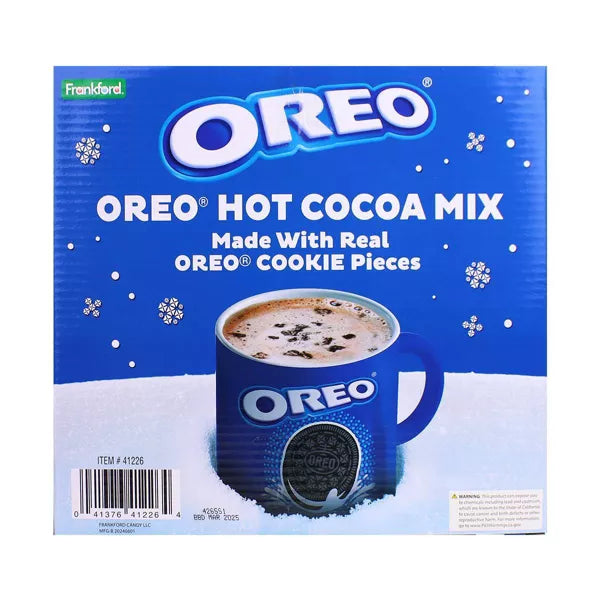 OREO Mugs 2pk with 2 OREO Hot Cocoa Mix Box Set 2oz - Limited Edition