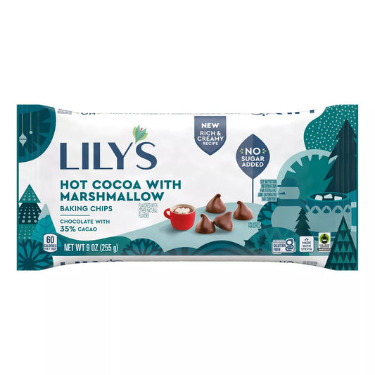 Lily's Hot Cocoa & Toasted Marshmallow Baking Chips - 9oz