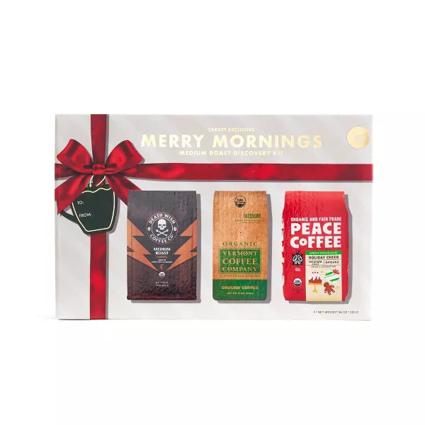 Merry Mornings Medium Roast Coffee Gift Set