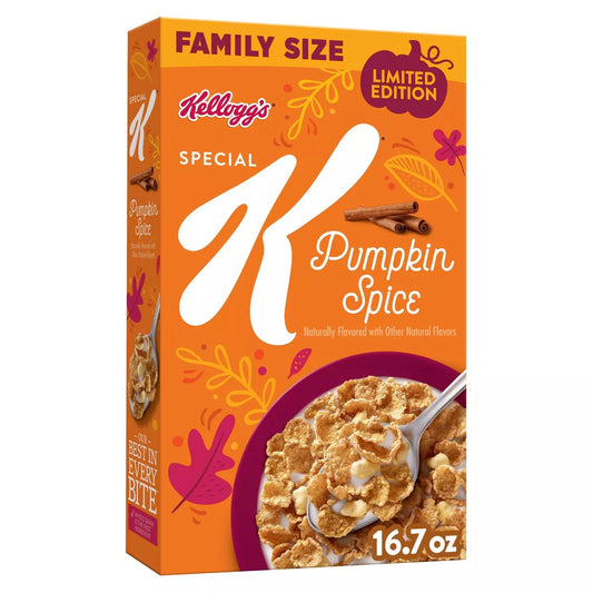 Special K Pumpkin Spice Cereal - 16.7oz - Limited Edition