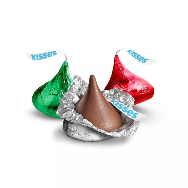 Hershey's Kisses Christmas Milk Chocolate Candy - 39.5oz