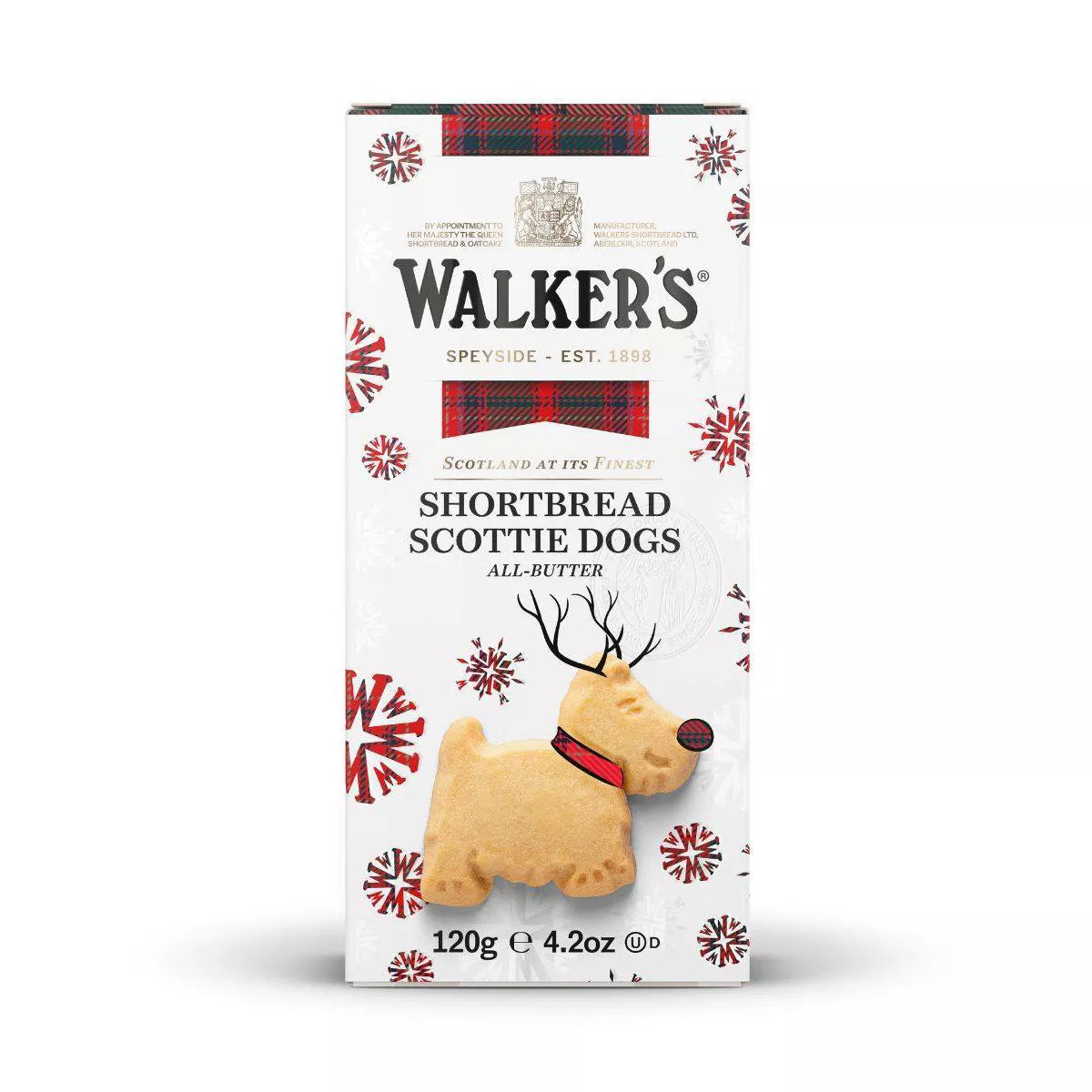 Walkers Festive Scottie Dogs - 4.4oz