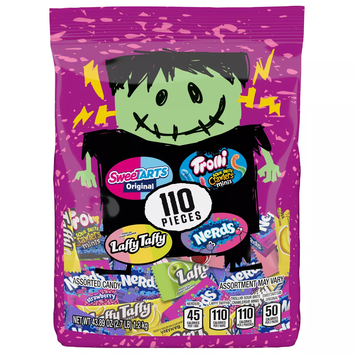 Ferrara Halloween Franken Favorite Mix -43.89oz/110ct