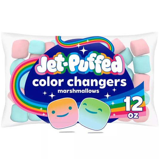 Jet-Puffed Color Changers Marshmallows - 12oz - Limited Edition