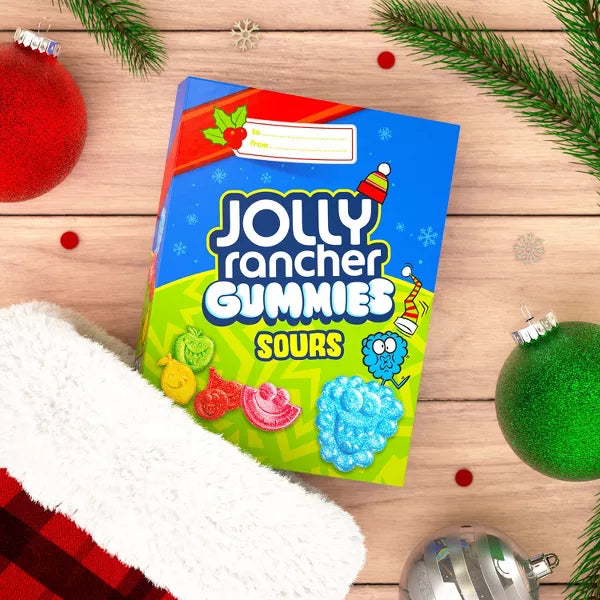 Jolly Rancher Gummies Christmas Sours Storybook - 6oz