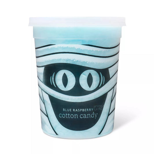 Halloween Cotton Candy Tub: Blue Raspberry - 1oz - Favorite Day™