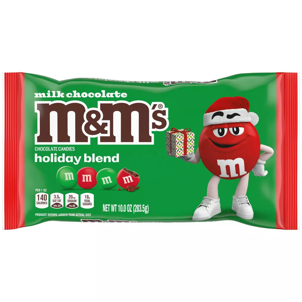 M&M's Christmas Milk Chocolate Candies - 10oz