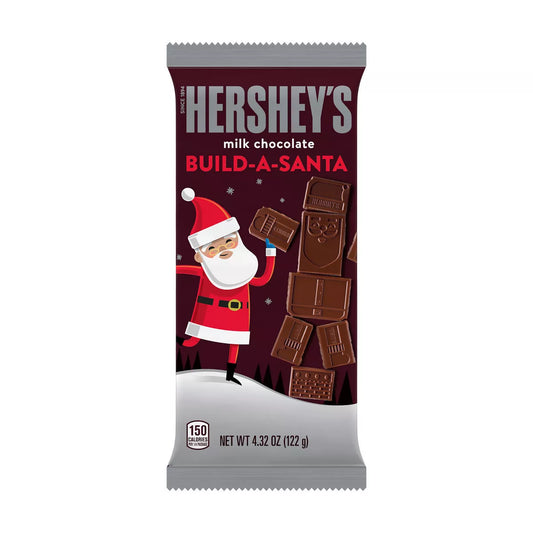 Hershey's Christmas Build-A-Santa Milk Chocolate Candy Bar - 4.32oz