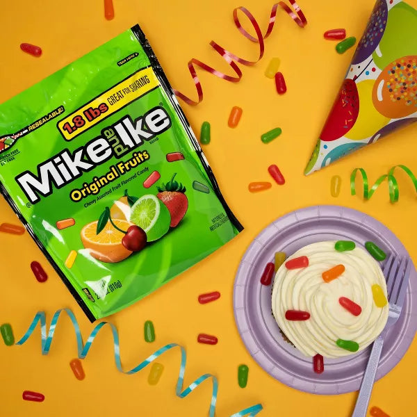 Mike and Ike Original Fruits Stand-Up Bag - 28.8oz