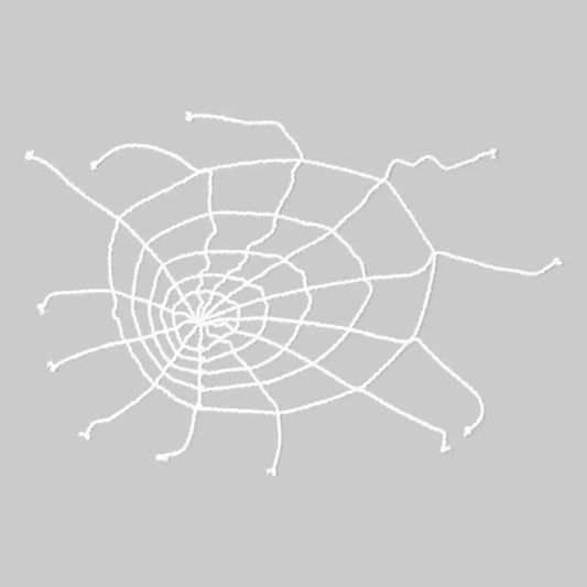 10' Giant Spiderweb White Halloween Decorative Prop - Hyde & EEK! Boutique™: Indoor/Outdoor Use