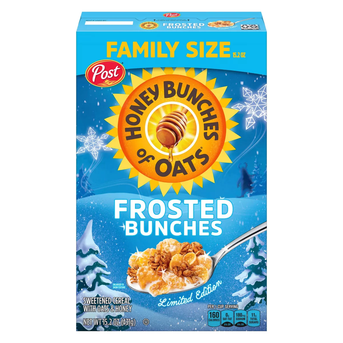 Honey Bunches of Oats Frosted Bunches - 15.2oz