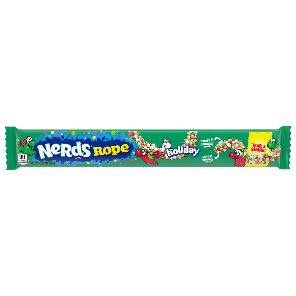 Nerds Christmas Rope - 0.92oz