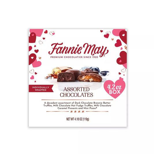 Fannie May Valentine's Assorted Box - 4.2oz
