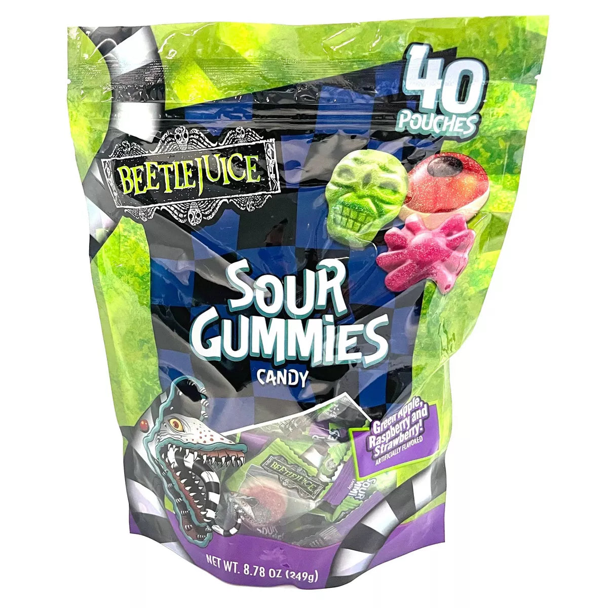 Beetlejuice Halloween Bugs & Grubs Gummies - 9.88oz/40ct