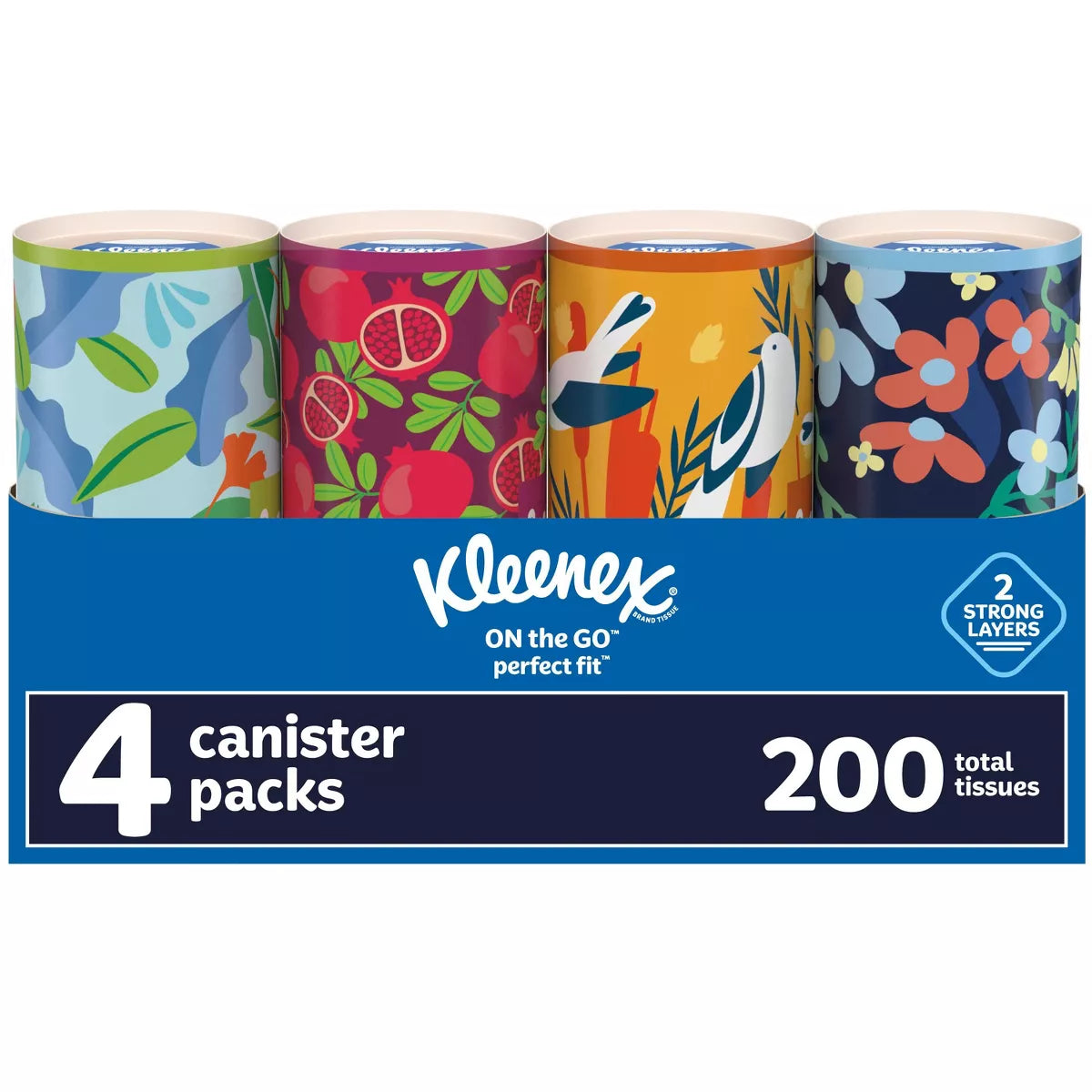 Kleenex Perfect Fit Facial Tissue - 4pk/50ct