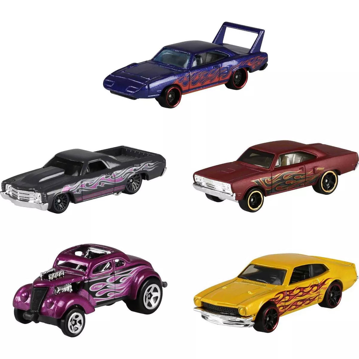 Hot Wheels Diecast Cars - 5pk (Colors May Vary)